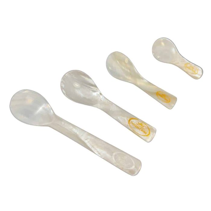 Pearl spoon 5cm, 7cm, 9cm & 12cm